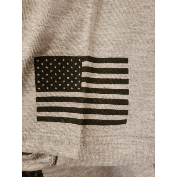 RapDom Tactical Graphics "No Man Left Behind" Mens XL Gray Tee Shirt NWT Gamer - Picture 4 of 6